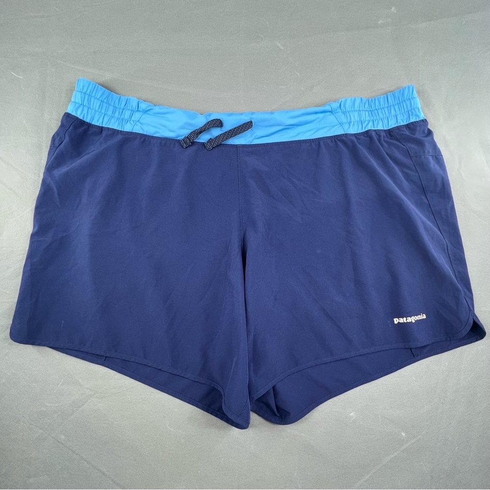 Patagonia Women Nine Trails athletic shorts Sz XL